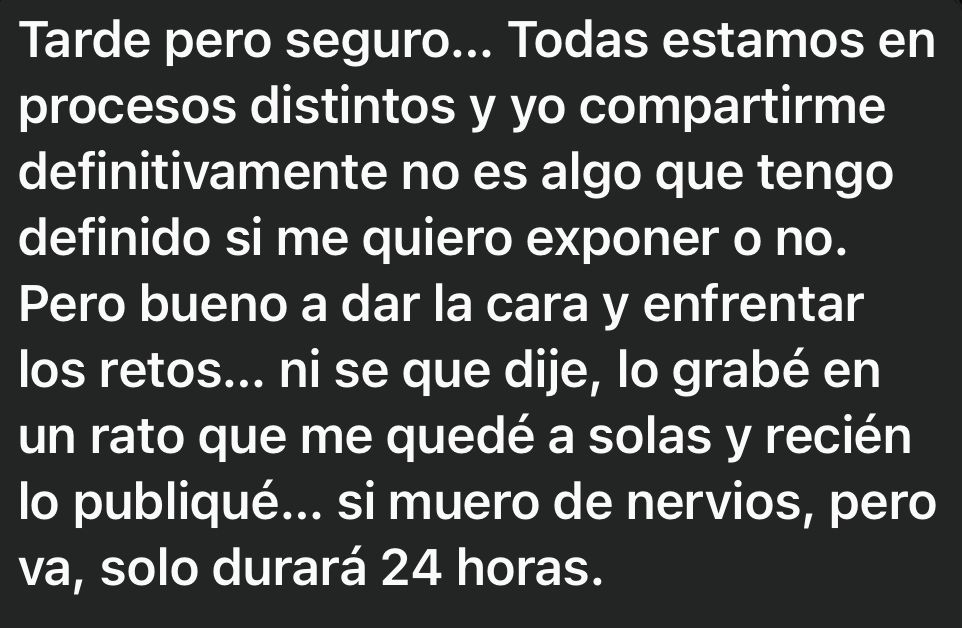 Mensaje de una participante del reto Activa tu Impacto (16)