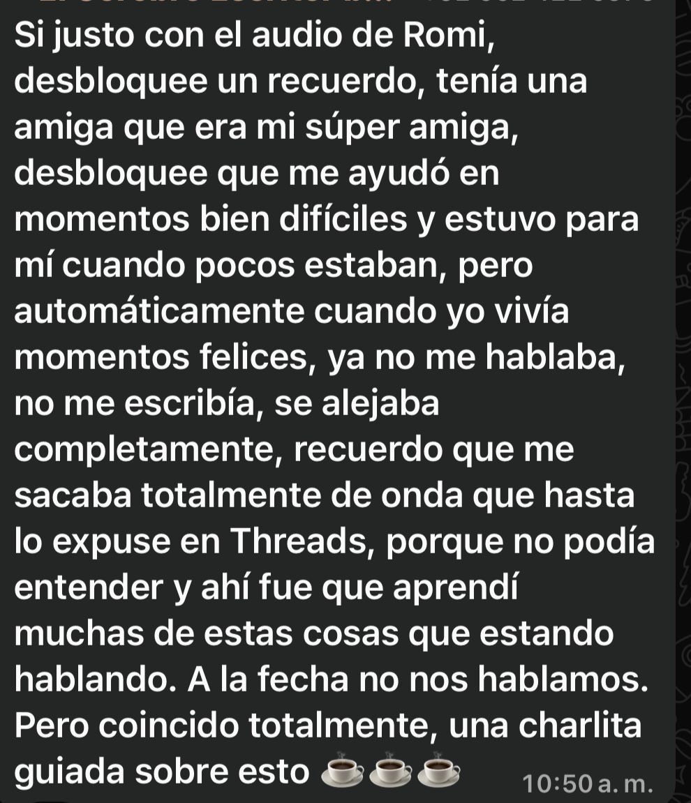 Mensaje de una participante del reto Activa tu Impacto (23)
